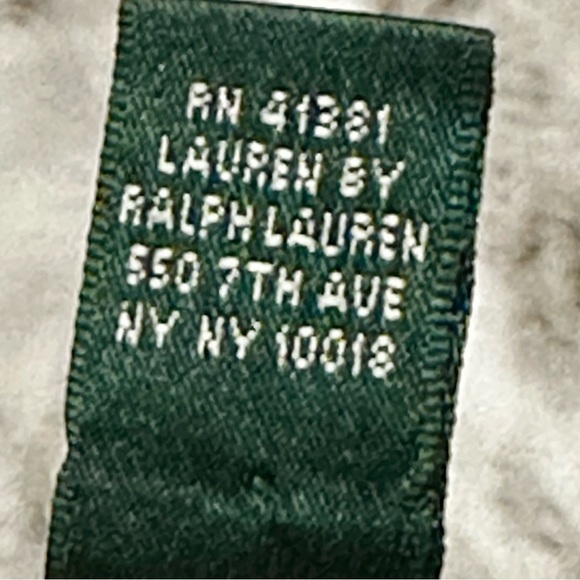 Lauren Ralph Lauren Chocolate Brown Y2K Small Pocket Plus Size Button Up Henley - Picture 4 of 9